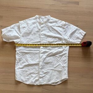 Uniqlo Mandarin Collar Short Sleeve